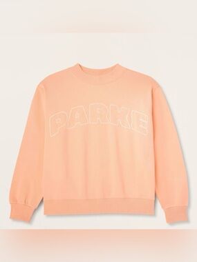 🧡 Mockneck Pullover Sweatshirt - Parke x Target Peach Orange NWT Size L/XL